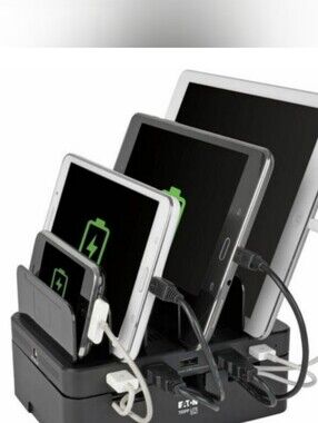 Tripp Lite Black Multi-Device Charging Station for Tablets & Phones